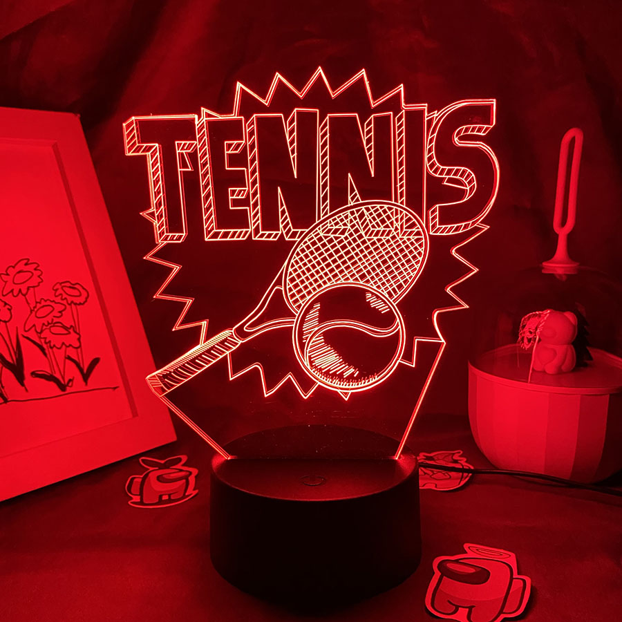 Table Tennis Touch - Lampu Lava LED Ilusi 3D Pemain