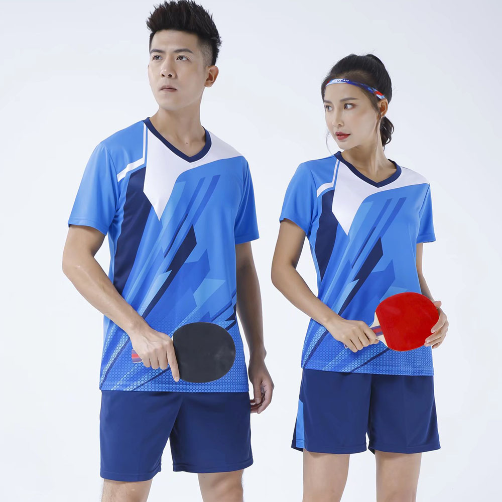 Set Jersey tenis meja pria dan - Table Tennis Uniform ulasan dan harga