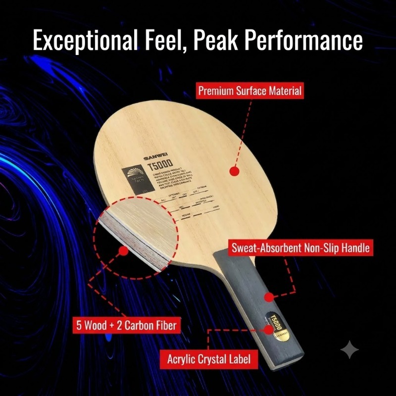 1 Buah Pisau Tenis Meja SANWEI - Xiom Blade Table Tennis ulasan dan harga