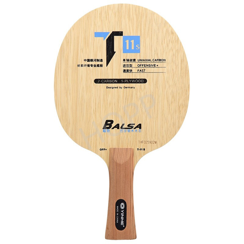 YINHE T-11 T11S (Balsa Karbon  - Xiom Blade Table Tennis ulasan dan harga