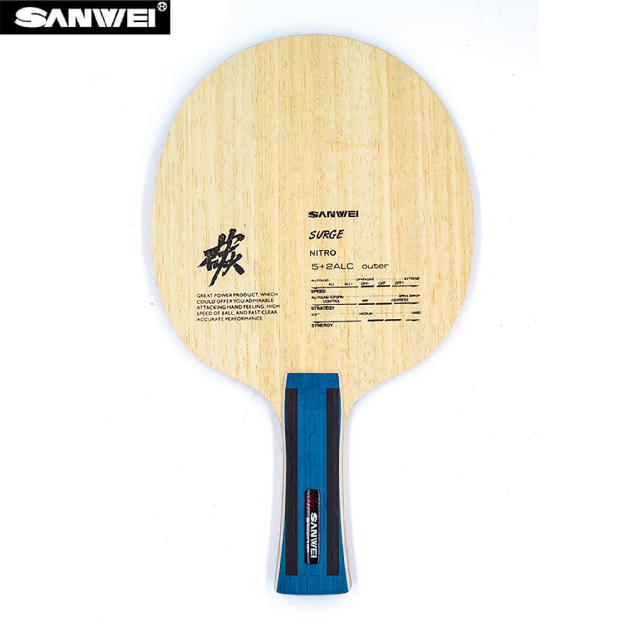 Blade Tenis Meja SANWEI Nitro  - Xiom Blade Table Tennis ulasan dan harga