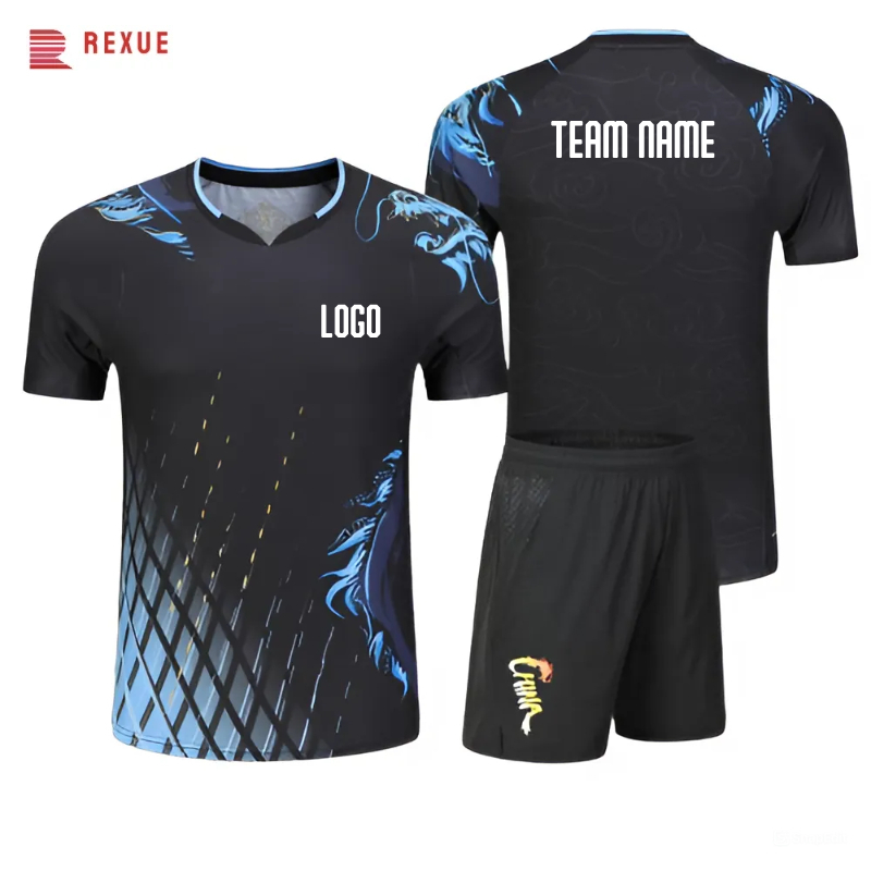 Kaus Badminton Pria Wanita, ba - Table Tennis Uniform ulasan dan harga