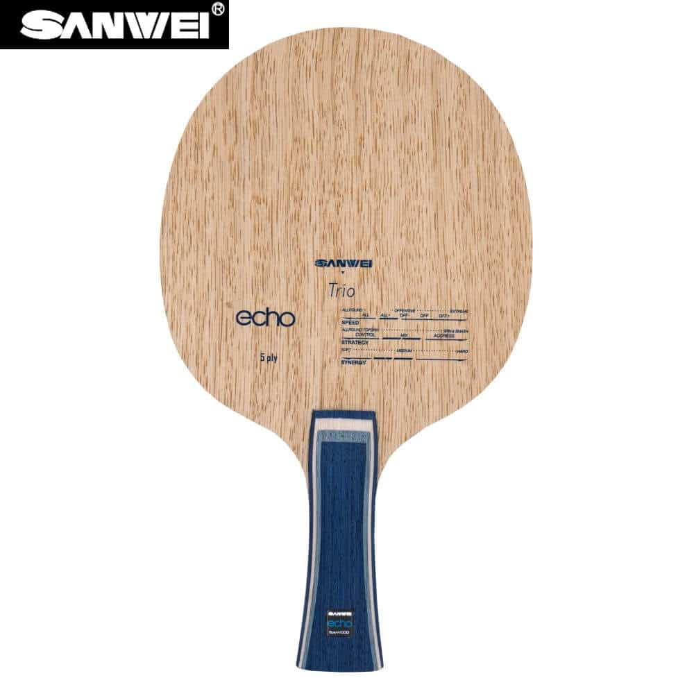 SANWEI Echo Tenis Meja Blade 5 - Xiom Blade Table Tennis ulasan dan harga