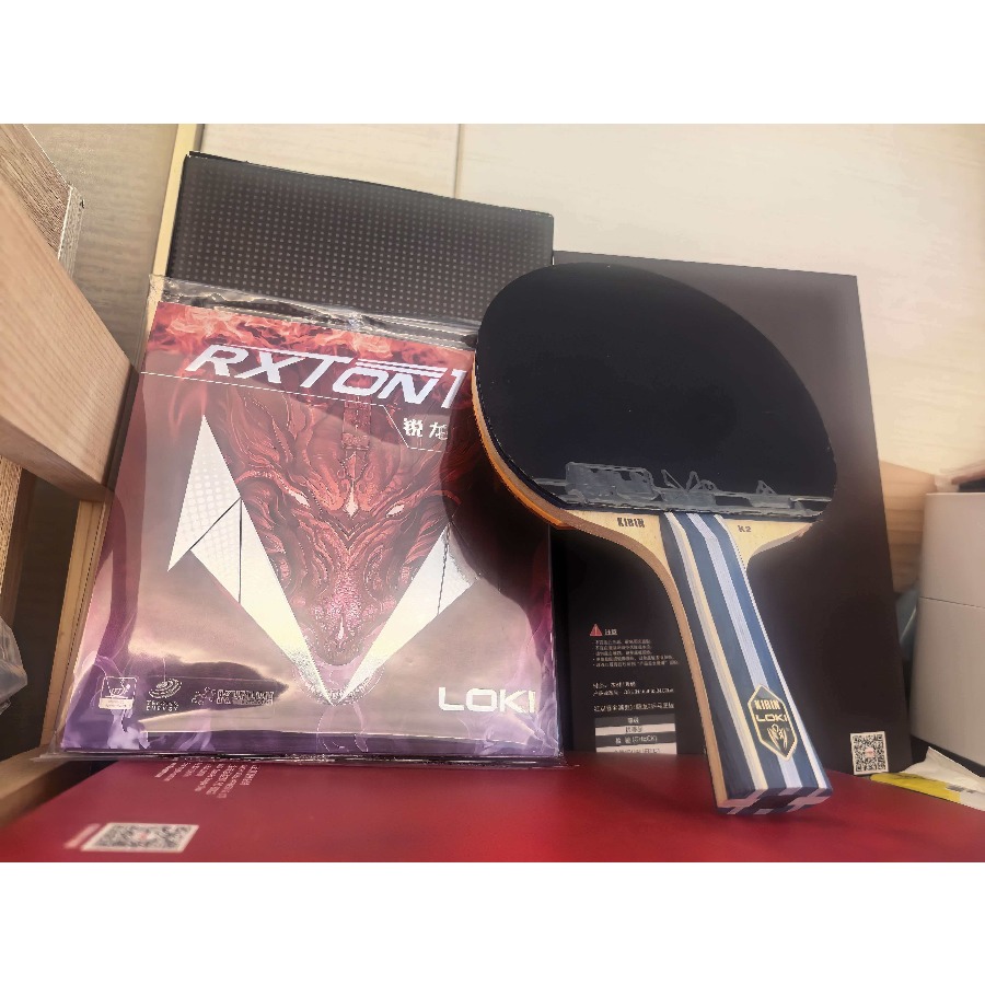 Pisau Tenis Meja LOKI Kirin K2 - Table Tennis Touch ulasan dan harga