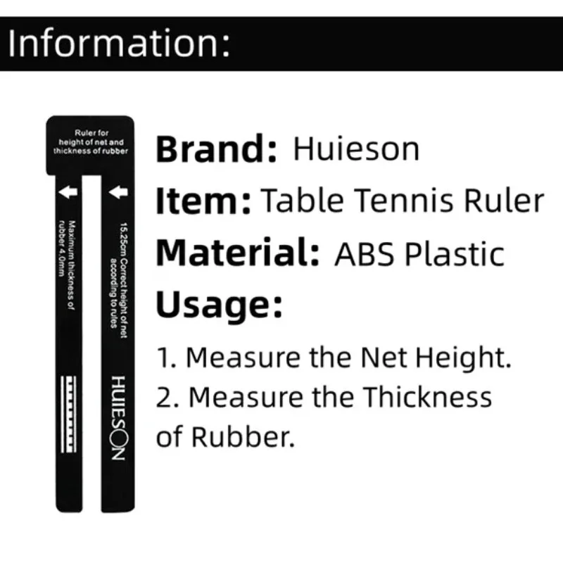 1 Buah Penggaris Wasit Tenis M - Table Tennis Net Height ulasan dan harga