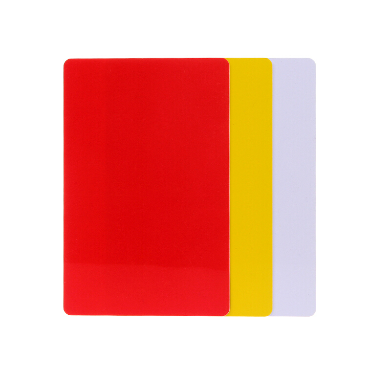 DHS Standar Wasit Set Kartu un - Table Tennis Yellow Card ulasan dan harga