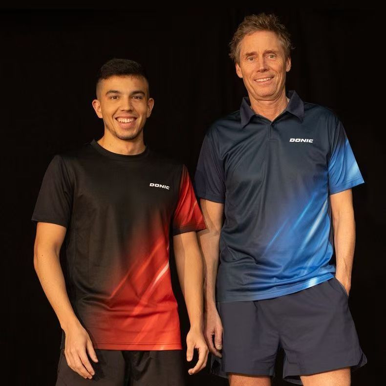Jersey Tenis Meja Donic Kaus L - Table Tennis Uniform ulasan dan harga