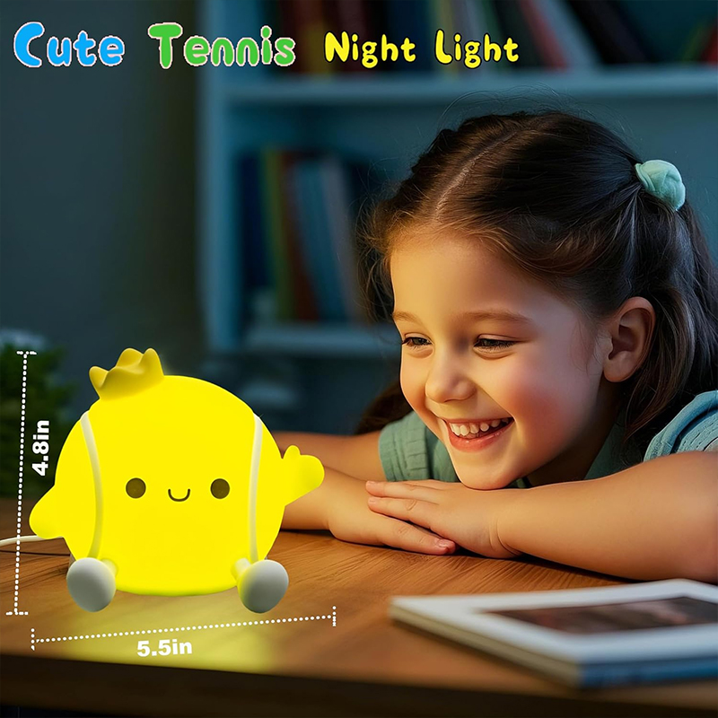 Lampu Tidur Silikon Tenis Lucu - Table Tennis Flash ulasan dan harga
